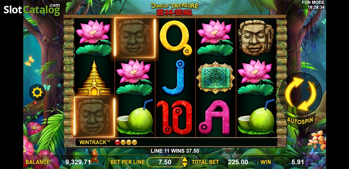 Jungle Treasure Slots Gambling