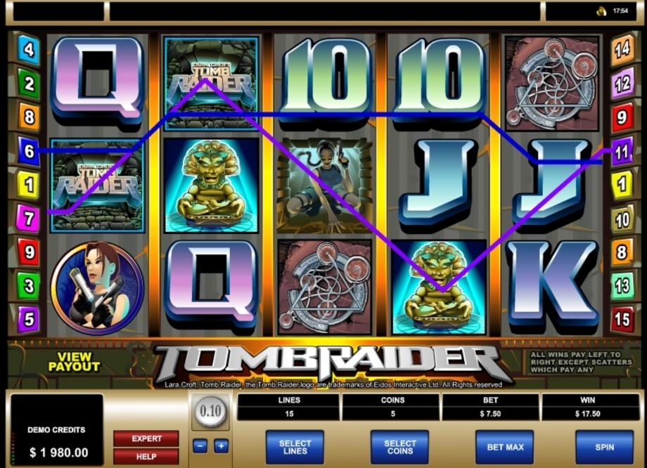 Free Tomb Raider Slot Gambling