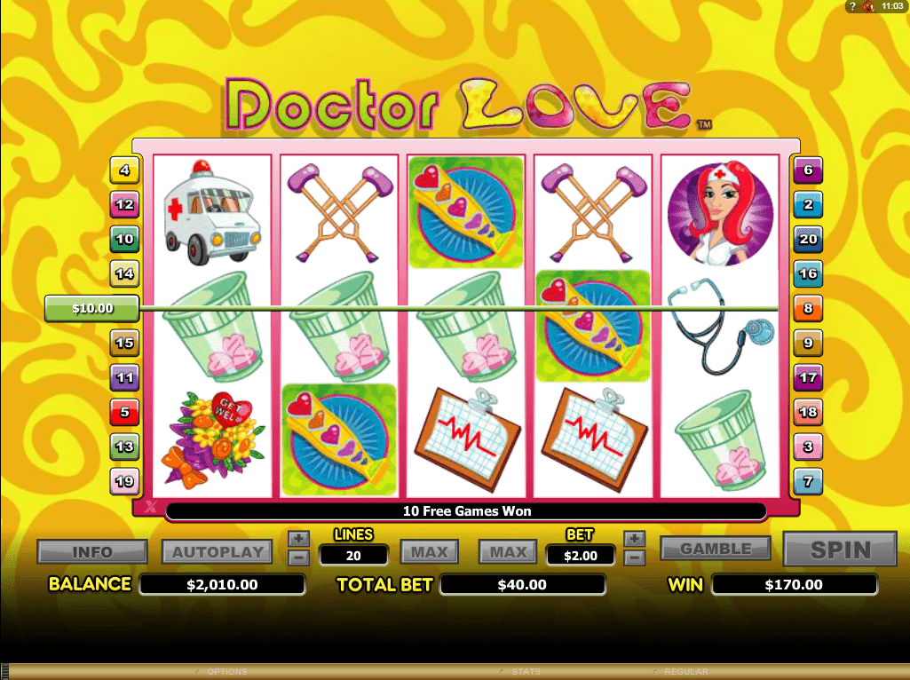 Dr Love On Vacation Slot Gambling