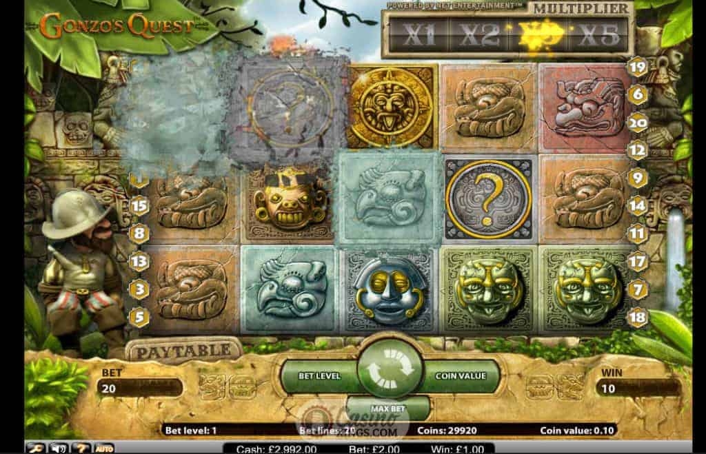 Gonzos Quest Slots Gambling