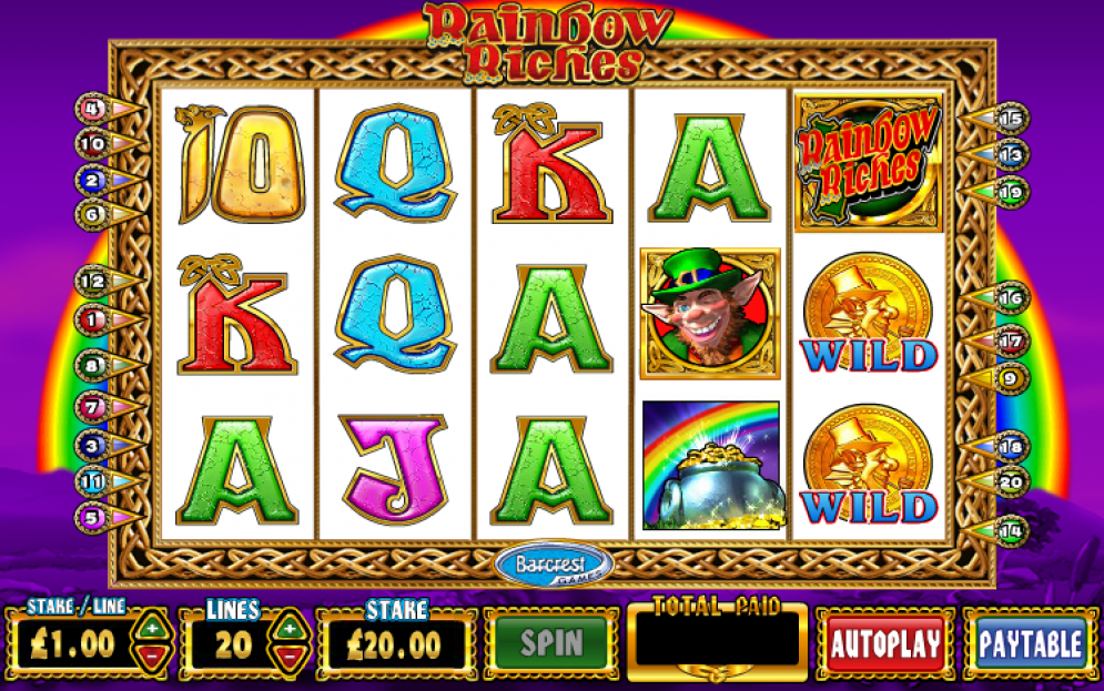 Rainbow Riches Free Online Slots Gambling