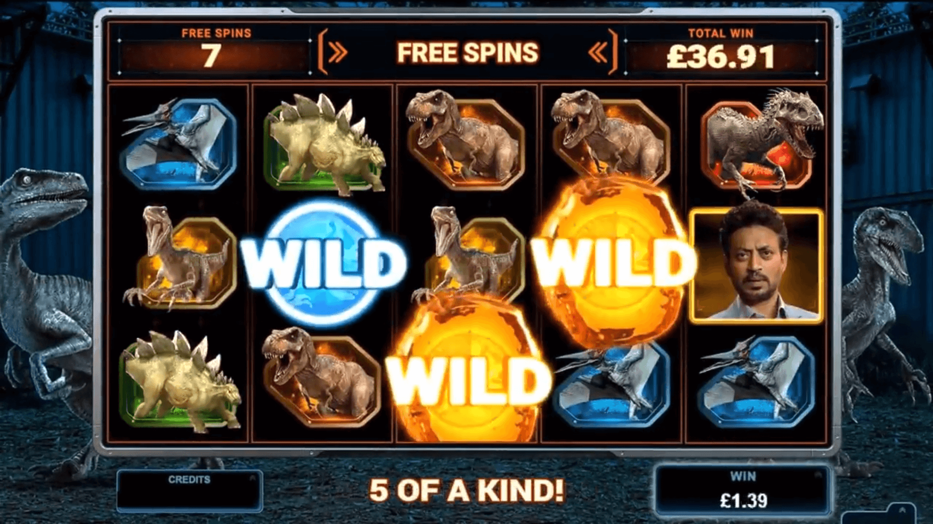 Jurassic World Slots Gaming