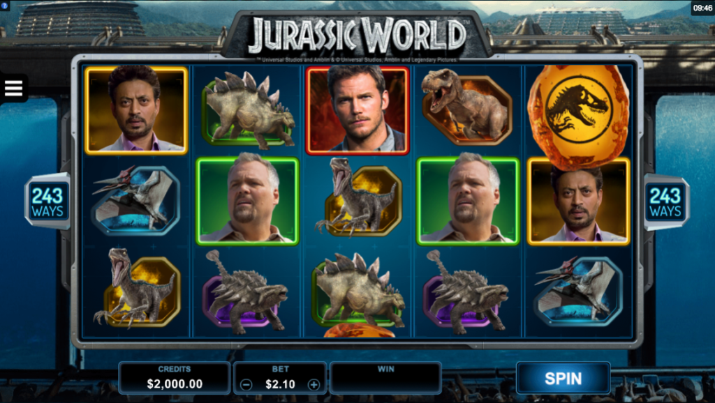 Jurassic World Slots Gaming