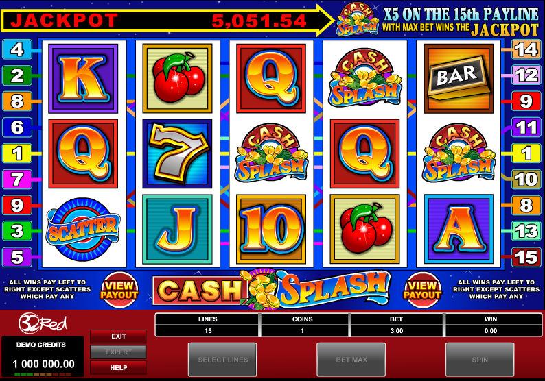 Cash Splash Slots Gambling