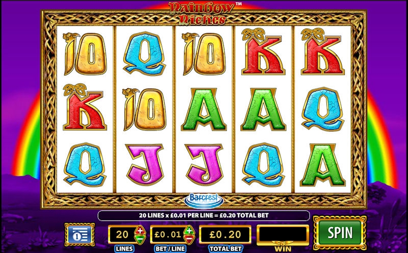 Rainbow Riches Online Slot Gaming