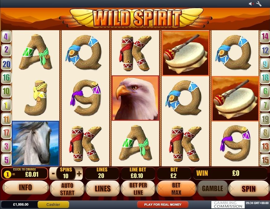 Wild Spirit Slots Gambling