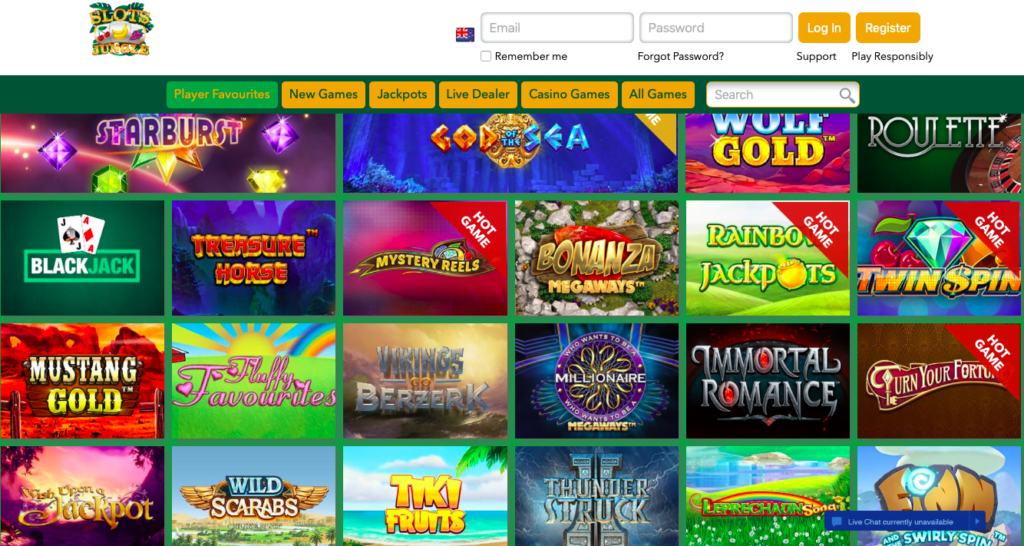Slot Jungle Casino Gambling