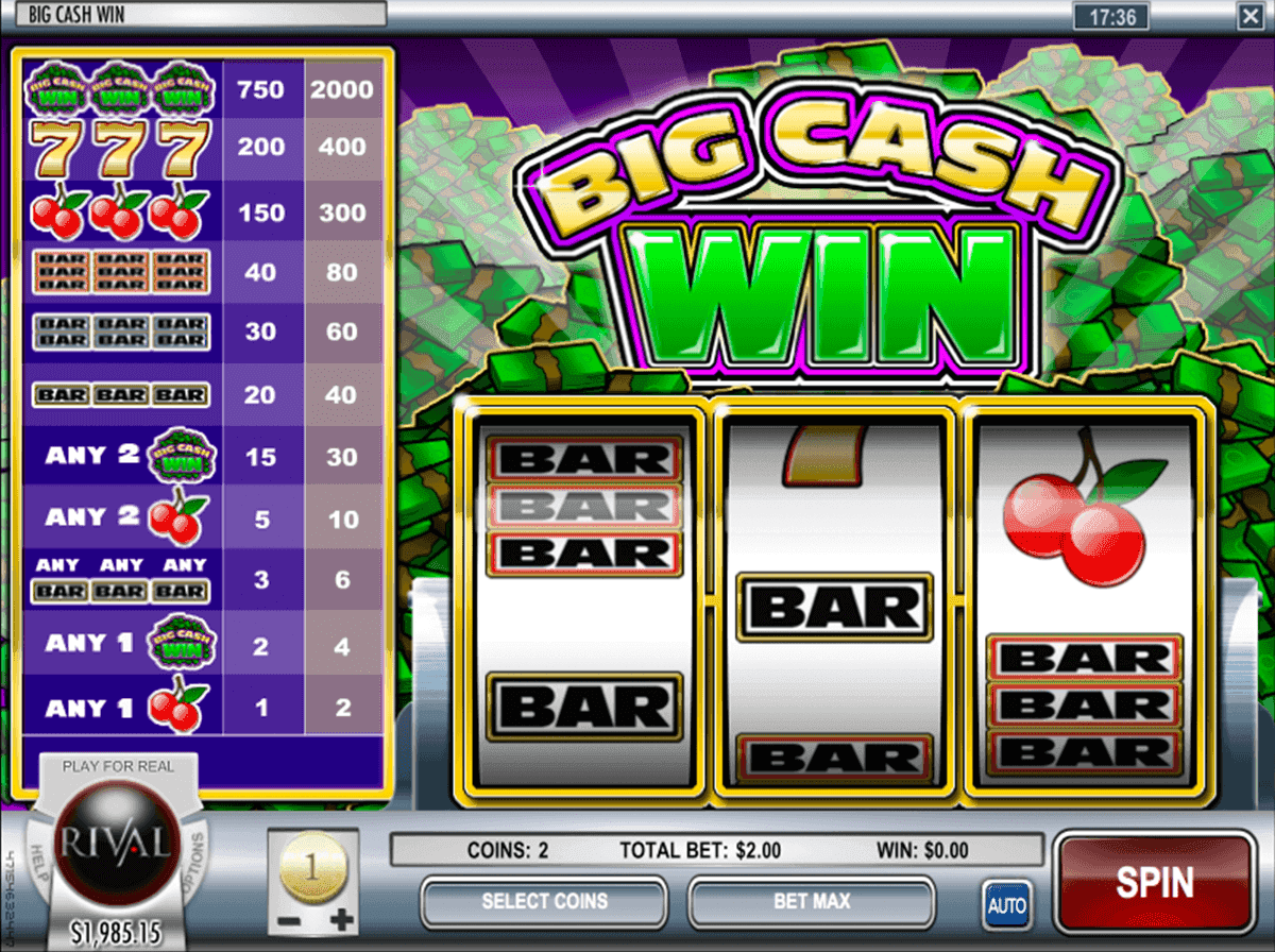 Win Big With Online Casino Slot Games Gambling