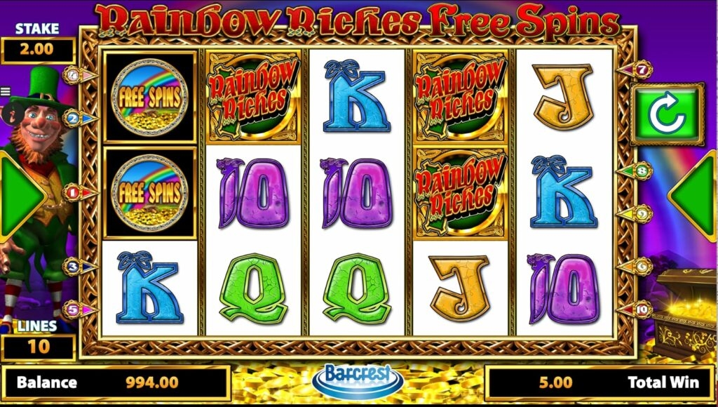 Free Spins No Deposit Rainbow Riches Gambling