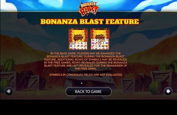 Bonanza Blast Slot Machine Gambling