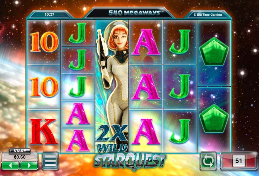 Star Quest Mobile Slot Gaming