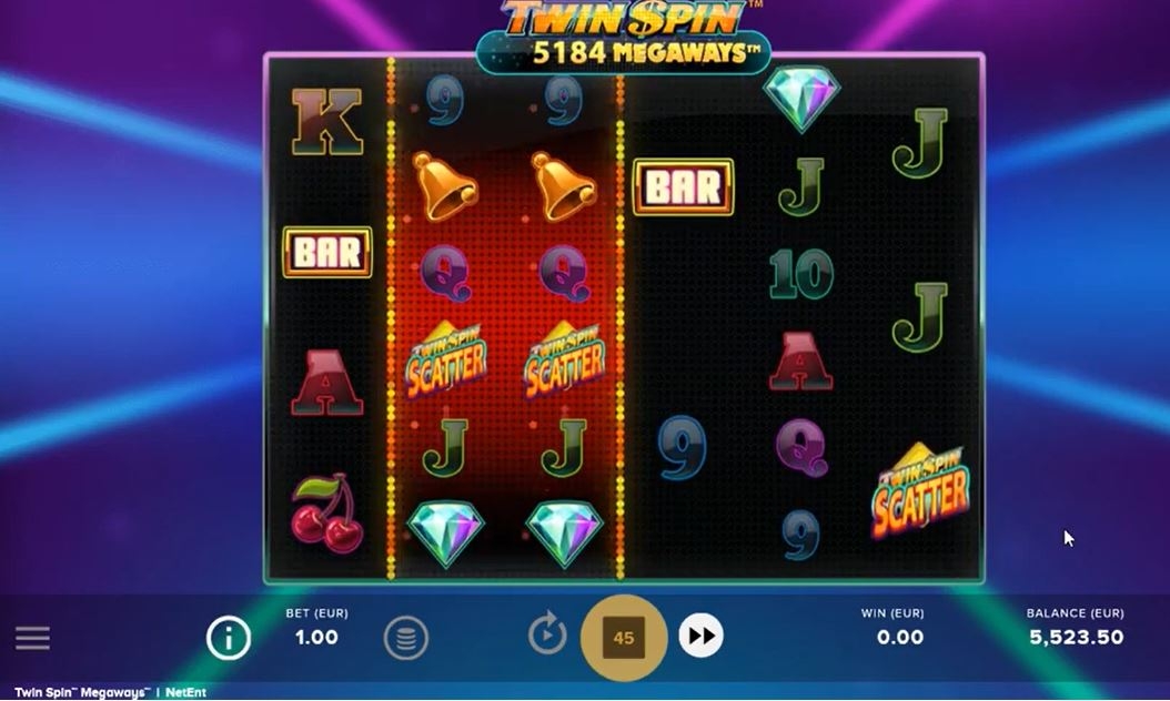 Twin Spin Megaways Mobile Slot Gambling