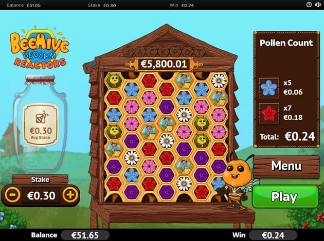 Beehive Bedlam Slot Game Gambling