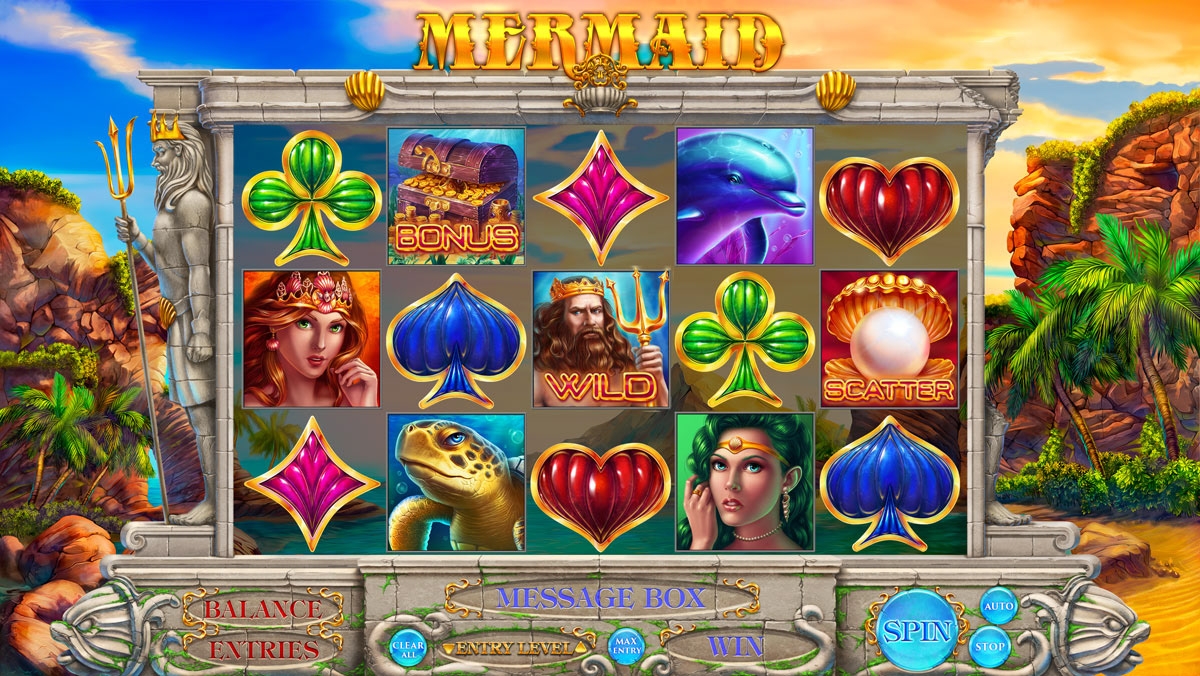 Mermaid Slot Machine Gambling