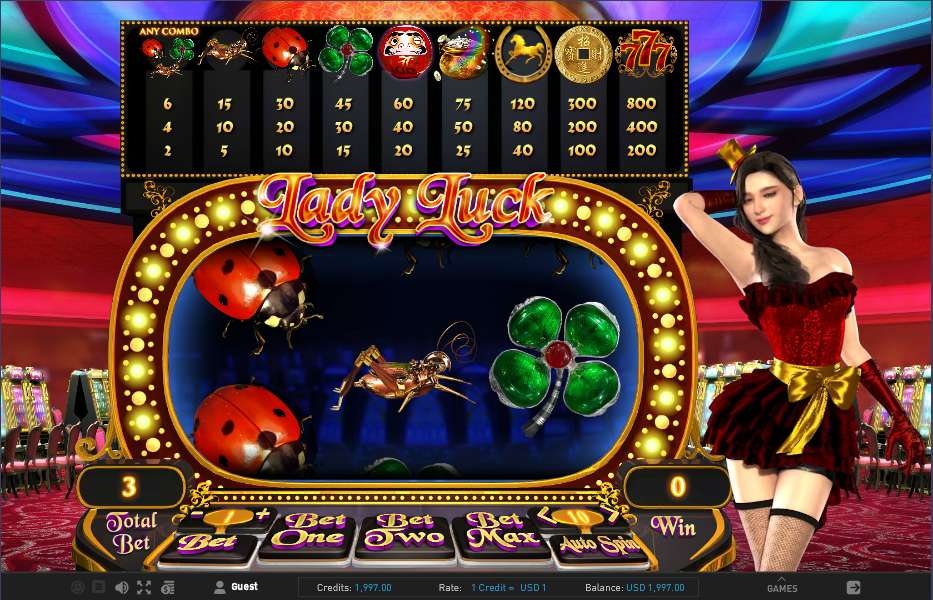 Lady Luck Slots Gambling