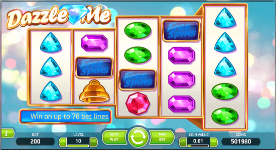 Dazzle Me Slot Machine Gambling