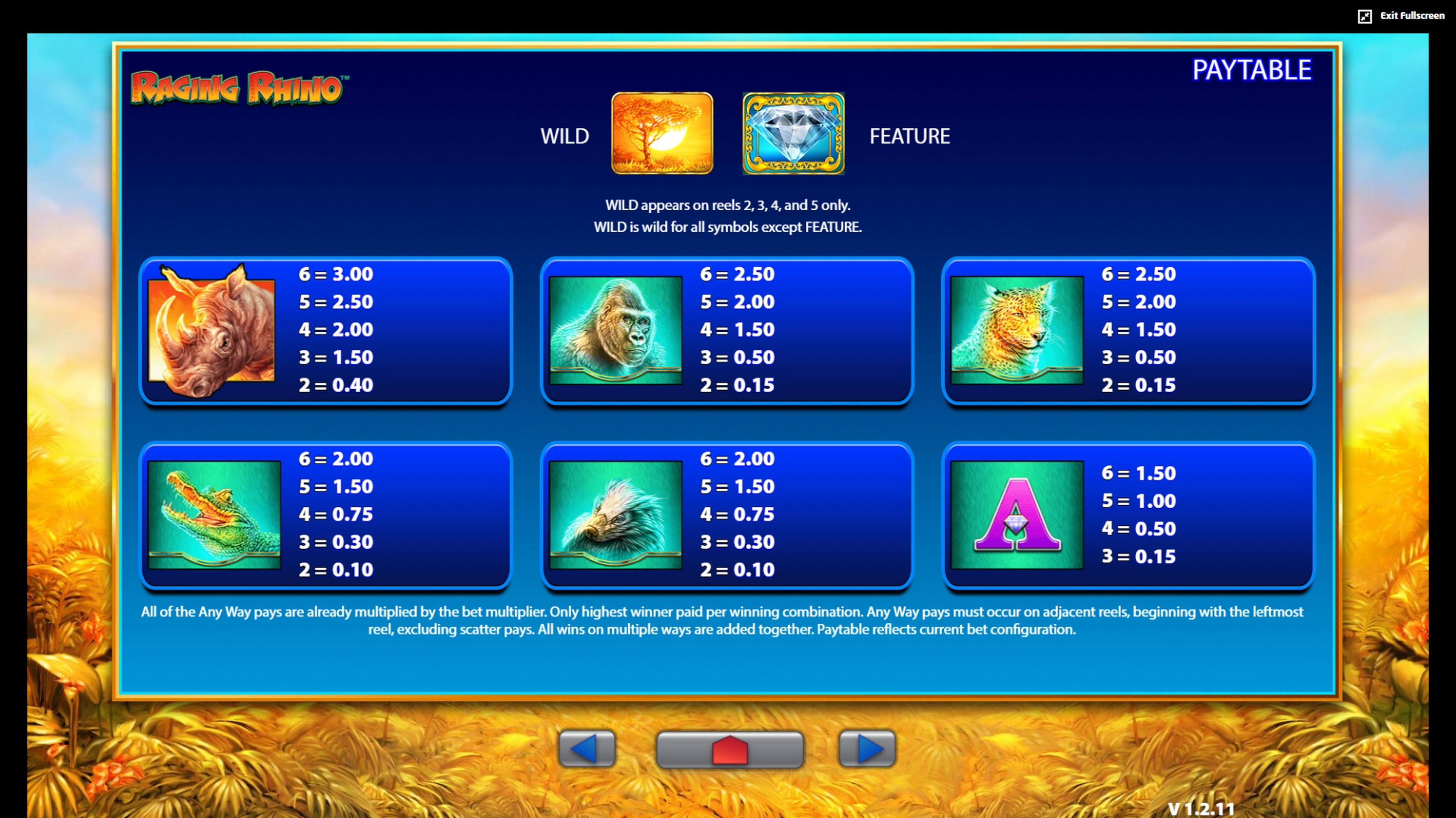 Raging Rhino Slots Casino Uk Gambling