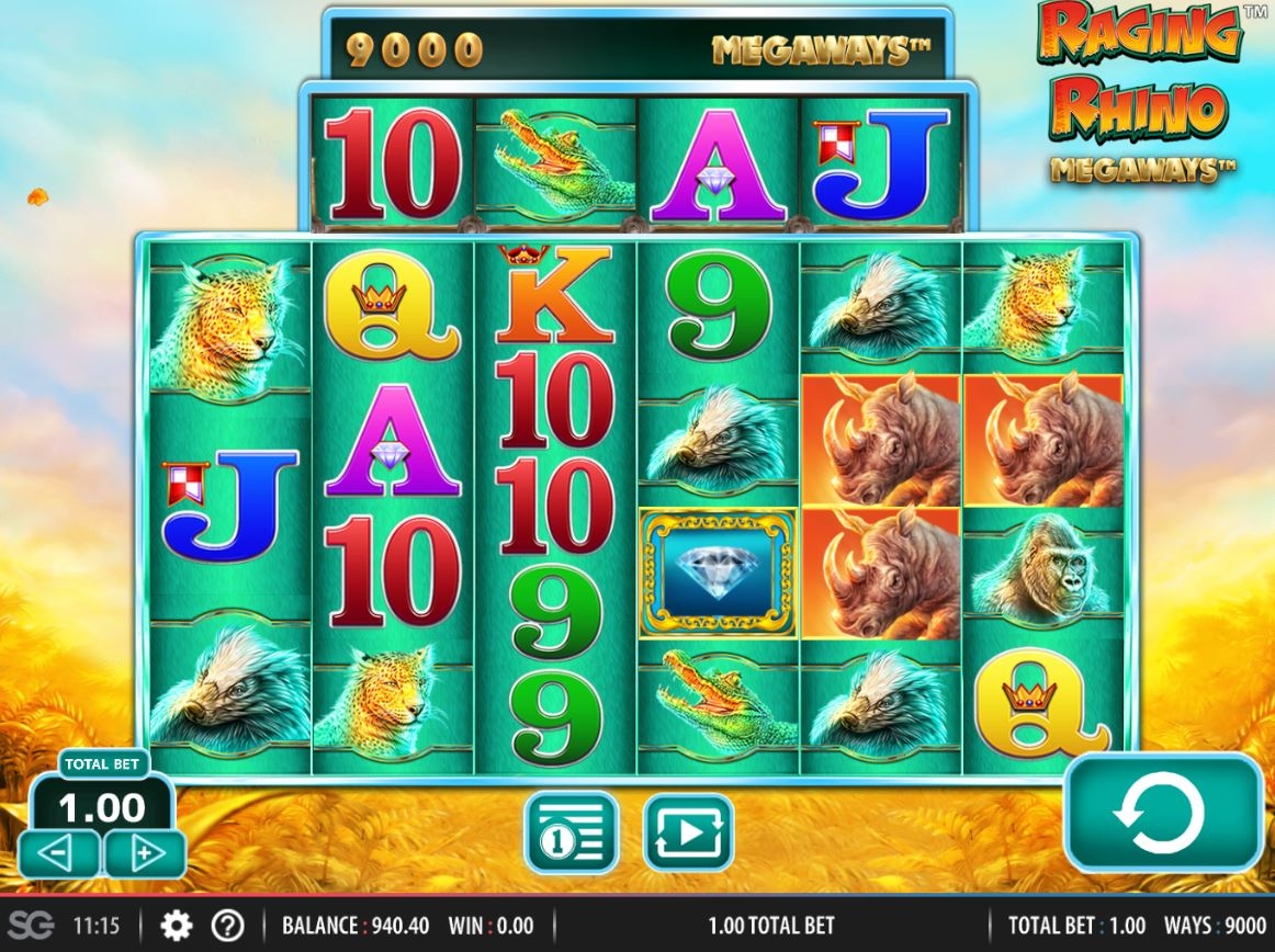 Raging Rhino Free Slot Machine Gambling