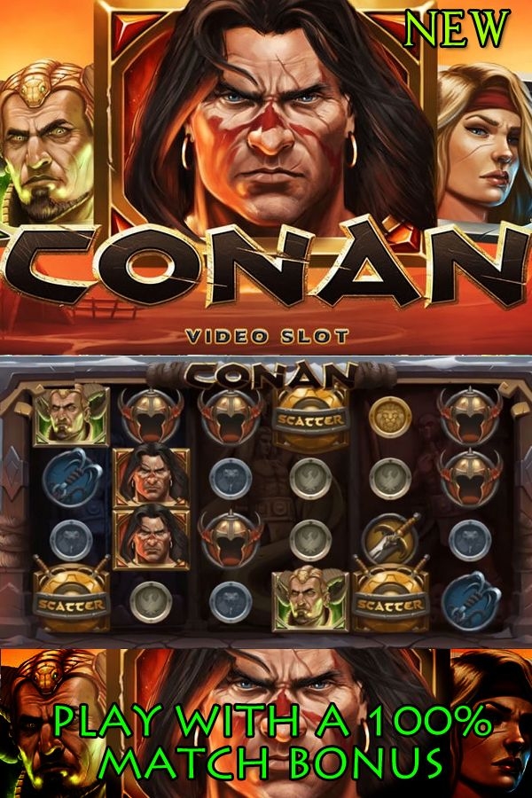 Conan Video Slot Enter The World Of Conan Here And Now Gambling