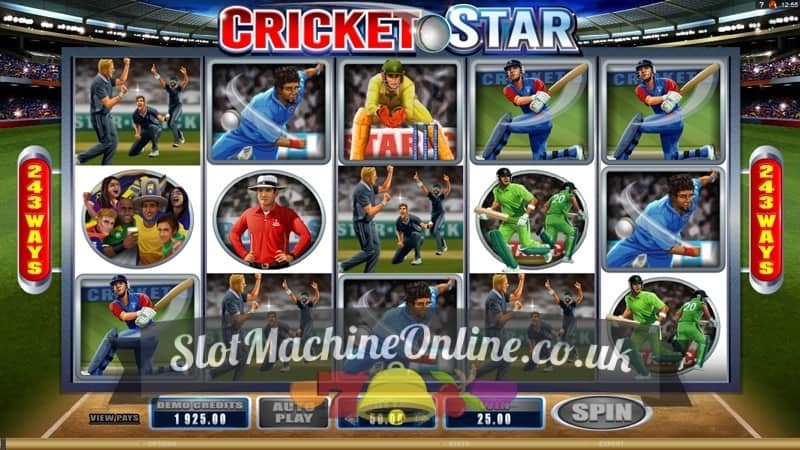 Cricket Star Slot Gaming