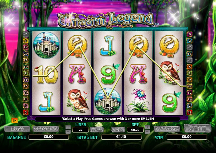 Unicorn Legend Slot Gambling