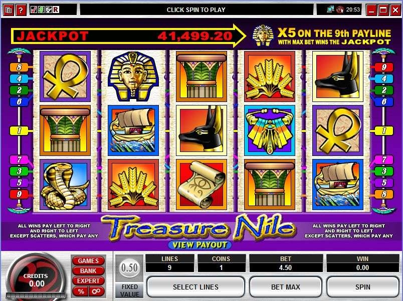 Treasure Nile Free Gaming