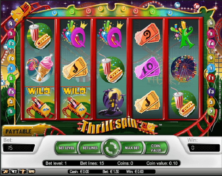 Thrill Spin Slot Gambling
