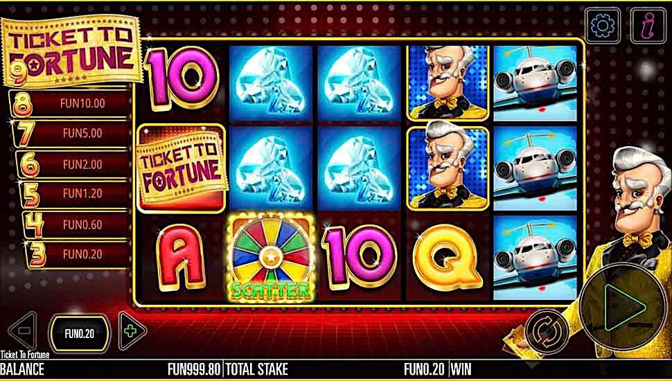 Ticket To Fortune Slot Free Play Gambling