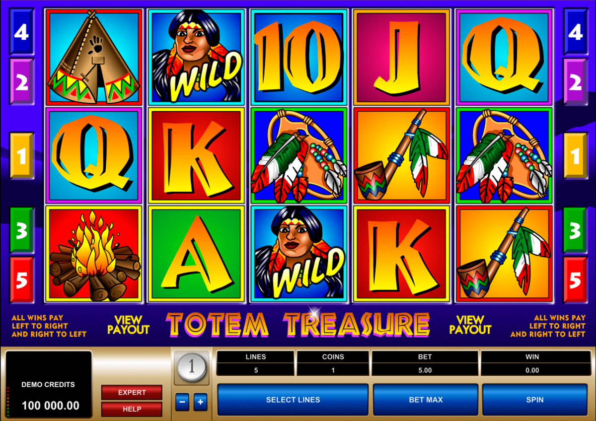 Totems Of Gold Slot Gaming