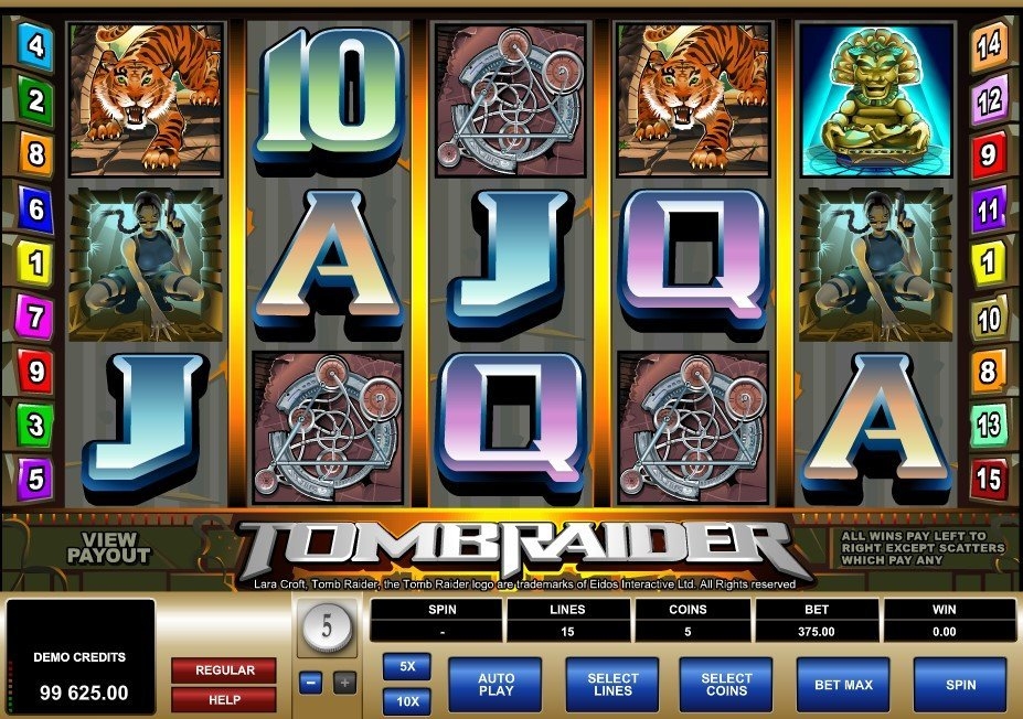 Tomb Raider Pokies Gaming