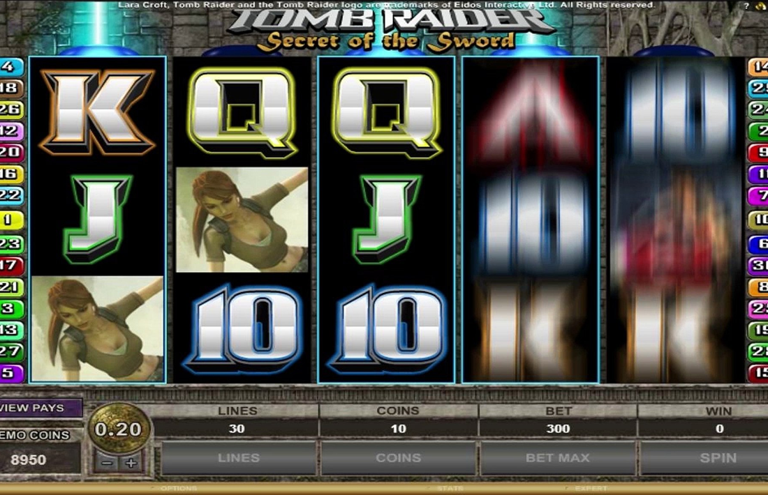 Tomb Raider Slot Review Gambling