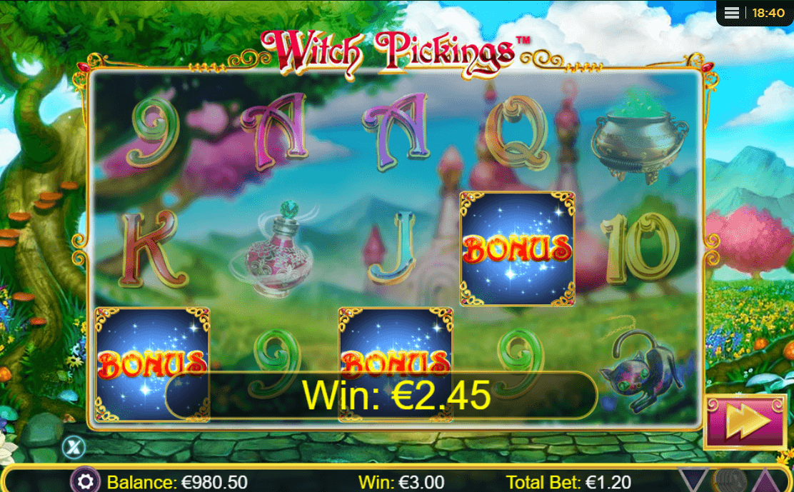 Witch Pickings Online Gambling