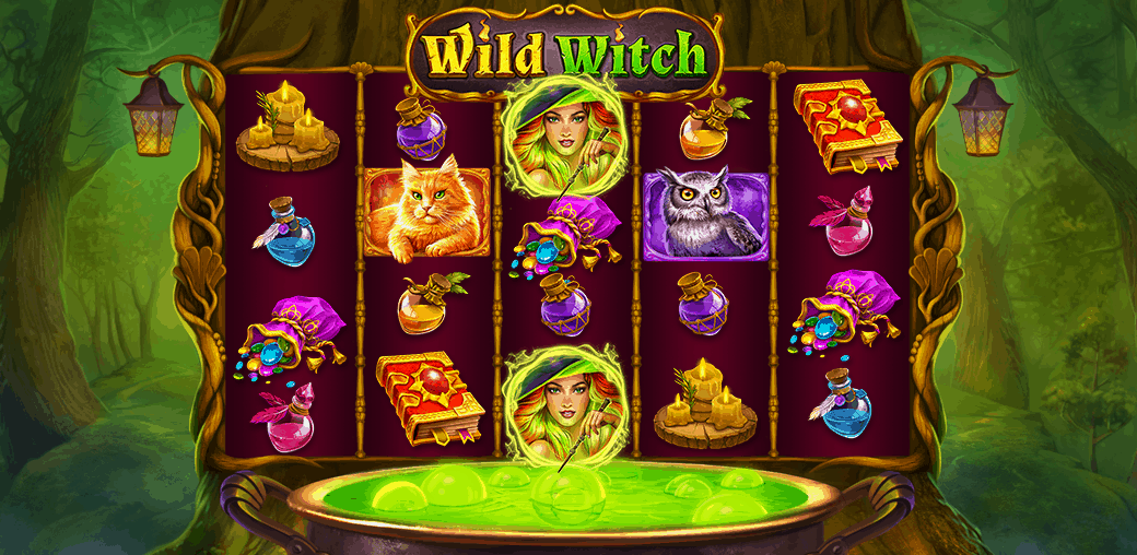 Witch Slot Machine Gaming