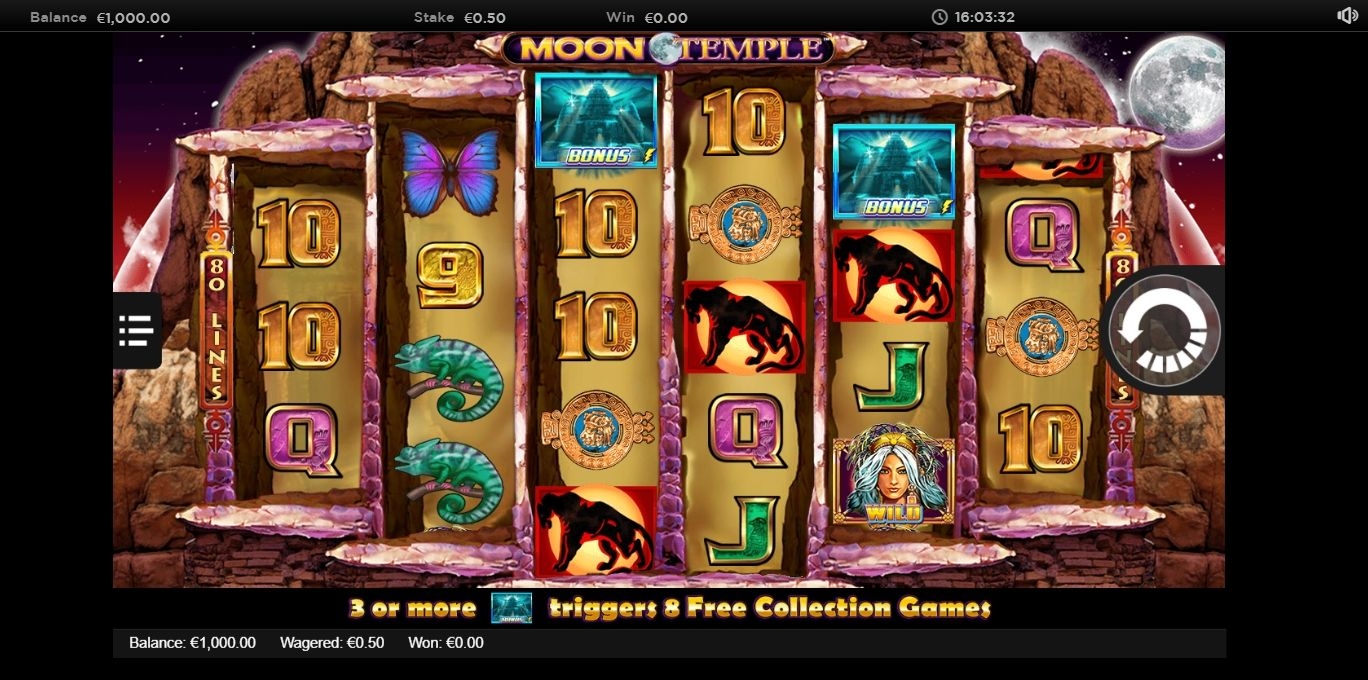 Moon Temple Free Gaming