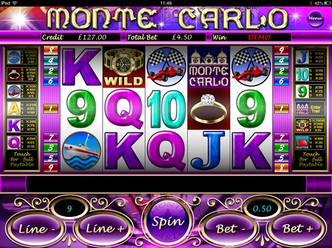 Monte Carlo Slots Gaming