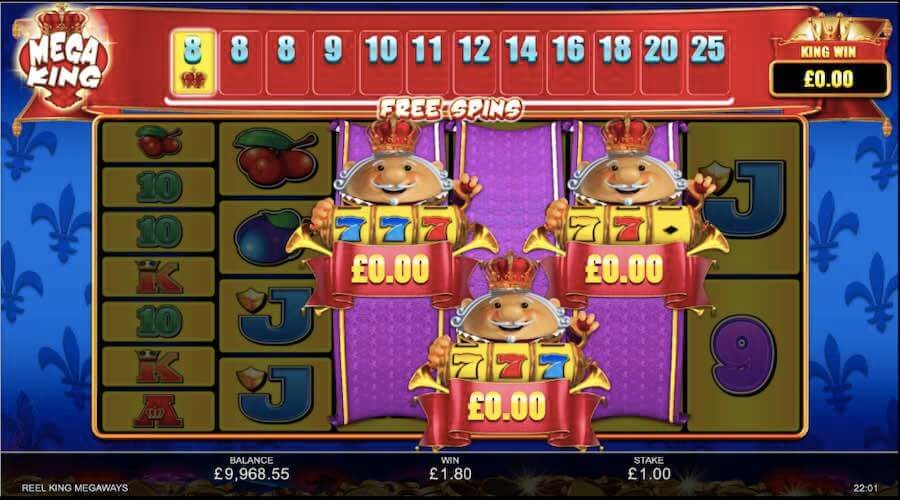 Reel King Megaways Slot Gambling