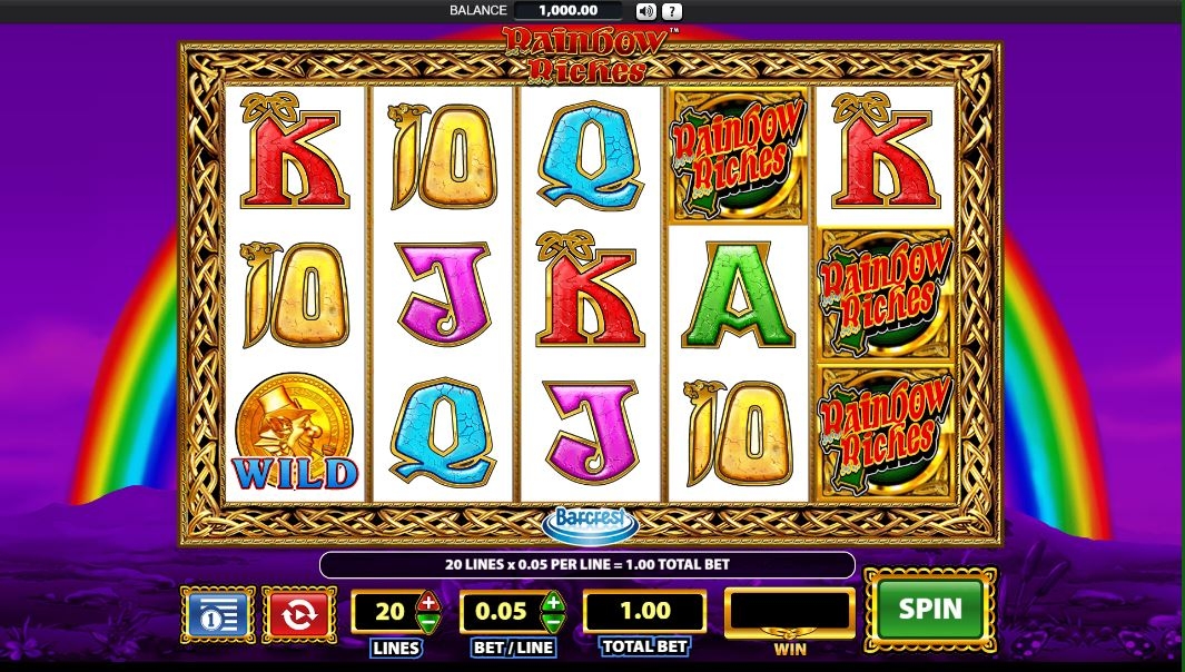 Rainbow Riches Sky Vegas Gambling