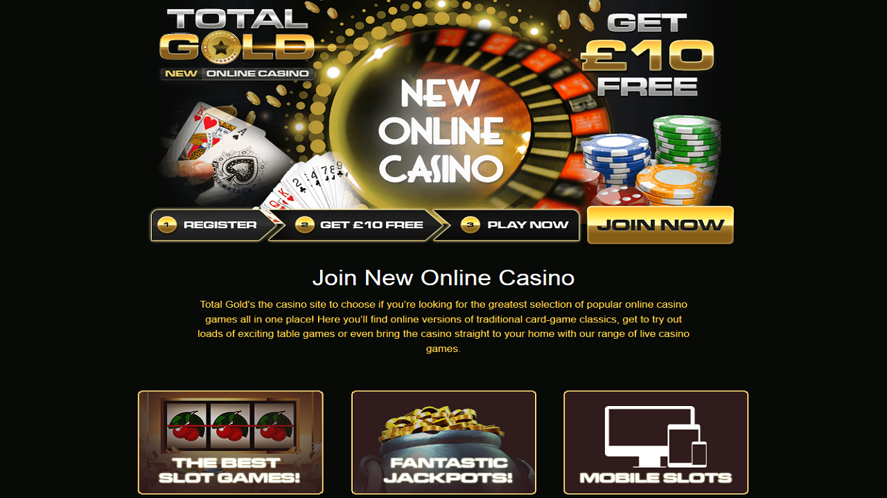 Total Gold Casino Gambling Online