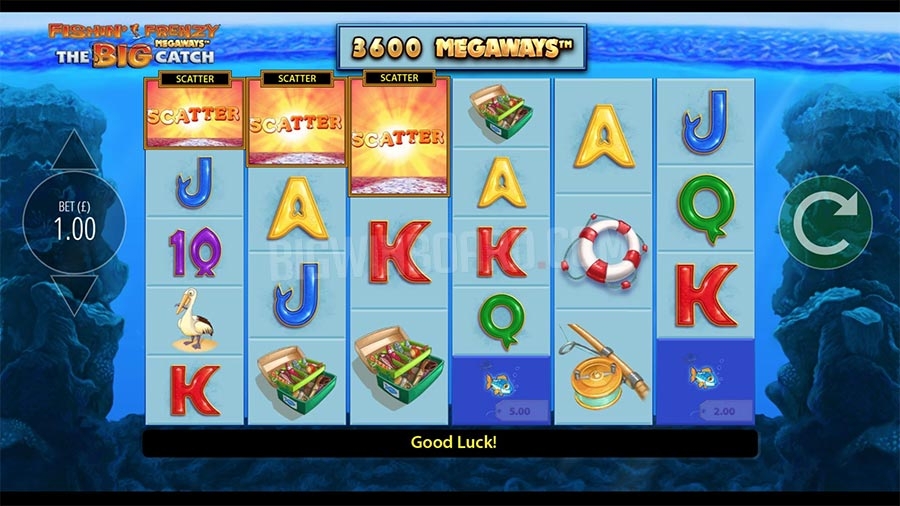 Reel In Big Wins With Fishin Frenzy The Big Catch Megaways Slot Gambling