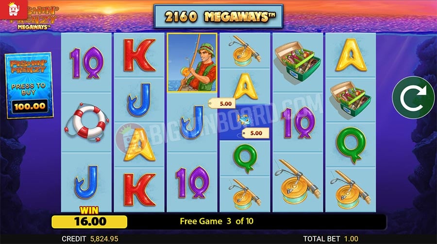 Fishin Frenzy Megaways Review Gambling