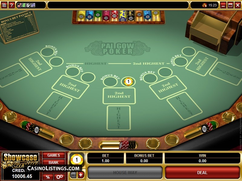 Pai Gow Poker Download Gaming