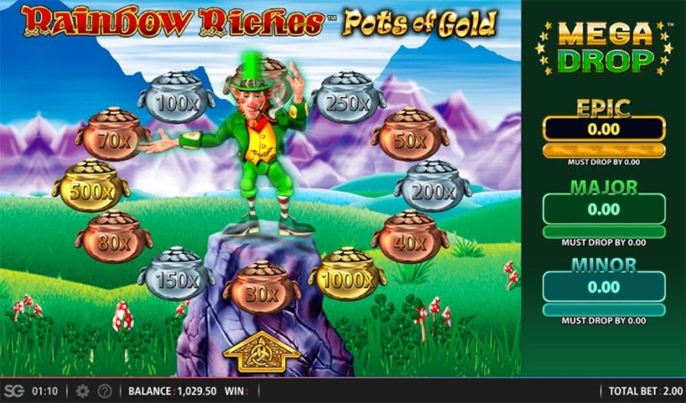 Pots Of Gold Rainbow Riches Gaming