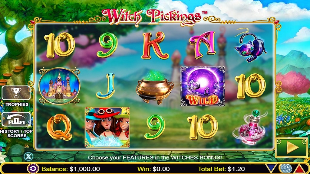 Witch Pickings Netent Gaming